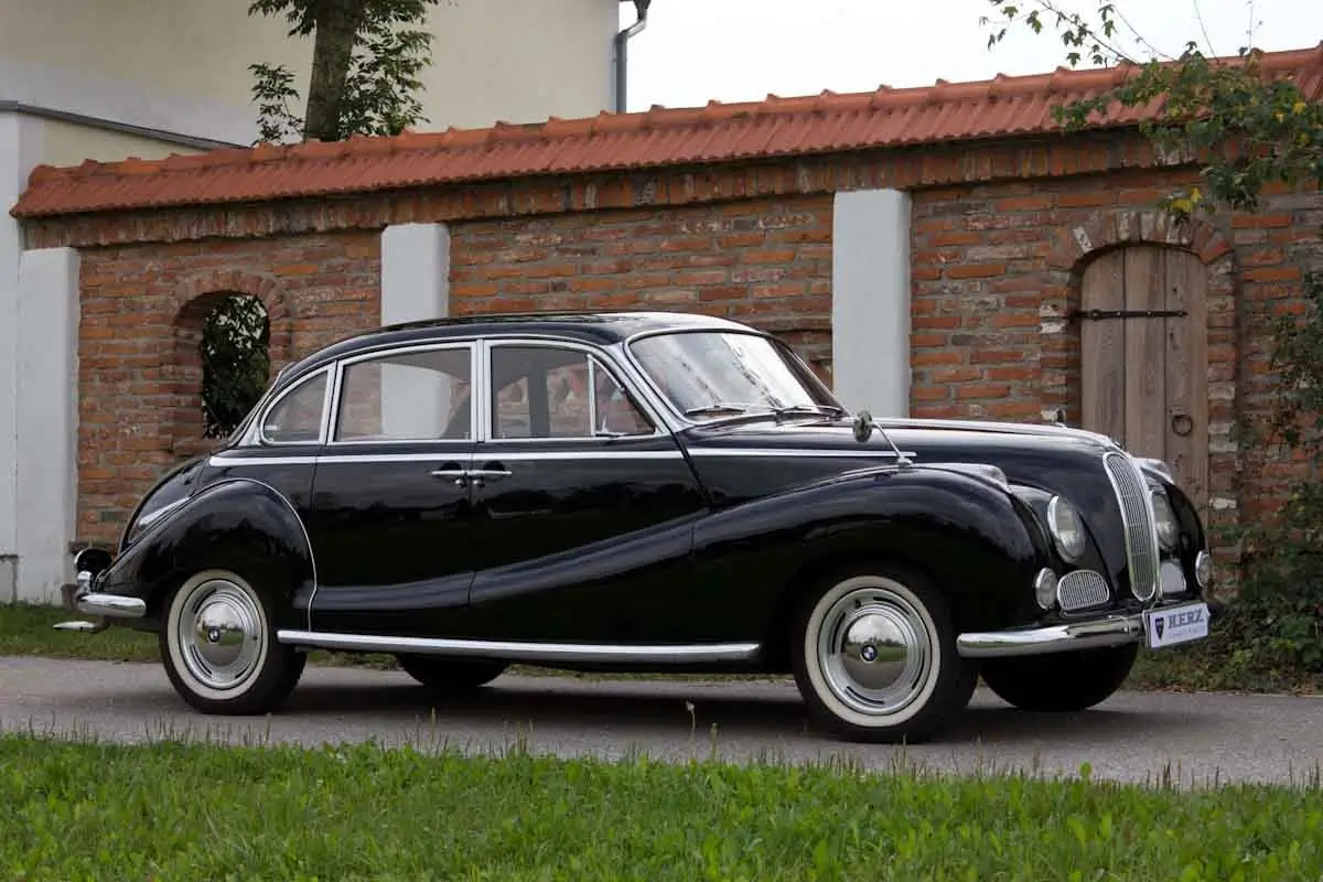 Bmw 502 2 6 Luxus 1959 Schwarz Gebrauchtwagen, Verkauf, Oldtimer, Youngtimer, Sportwagen, Bayern